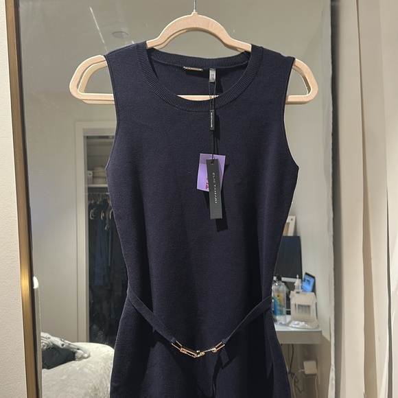 Elie Tahari dark blue dress - Picture 9 of 9